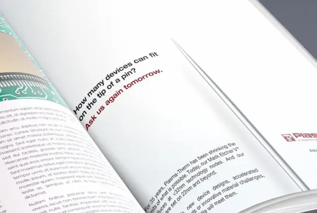 Plasma-Therm print magazine ad