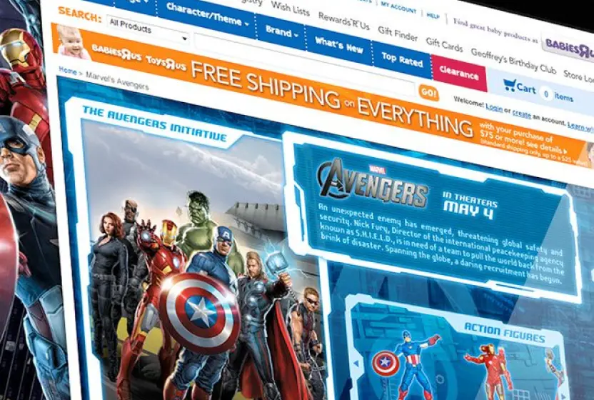 Digital design projects including websites, email campaigns, brand experiences, and interactive media.