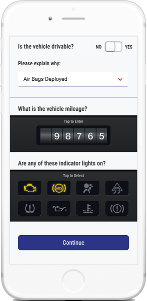 Vehicle evaluation form (part 2)