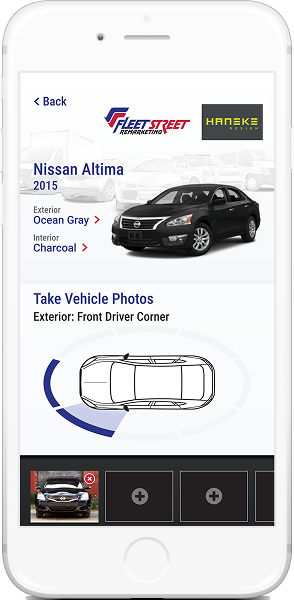 Guided exterior vehicle photos