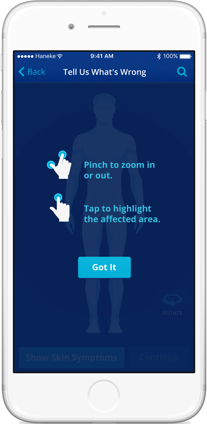 Onboarding: Gestures