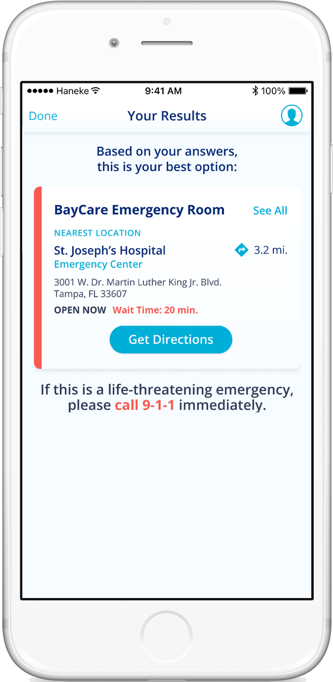 New recommendation cards for ER, with more detail